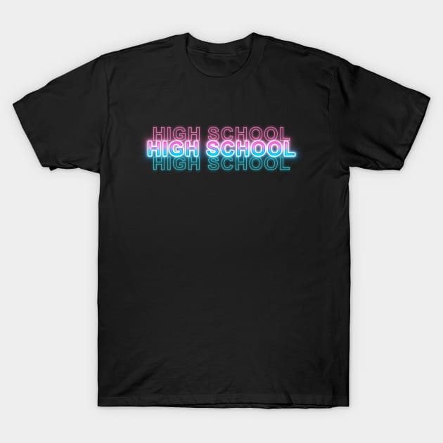 High School T-Shirt by Sanzida Design